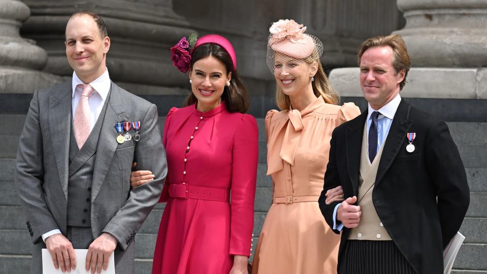 Lord Frederick Windsor, Sophie Winkleman, Lady Gabriella Kingston and Thomas Kingston often attended royal events together