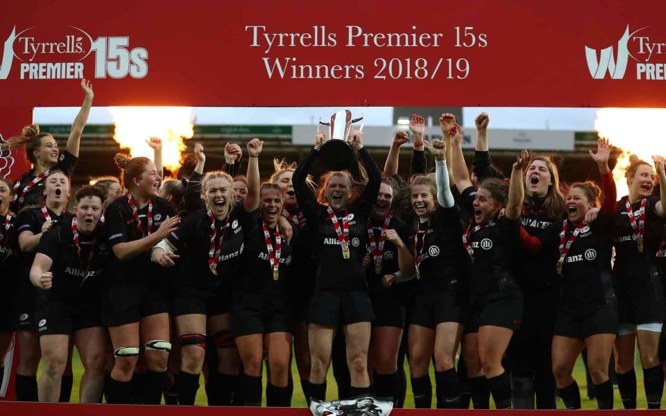 Saracens are reigning champions of the Tyrrells Premier 15s - Getty Images