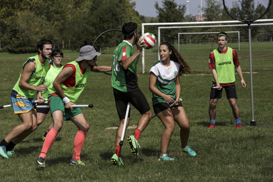 Im Quidditch kann es richtig rau zugehen. (Bild: Getty Images)