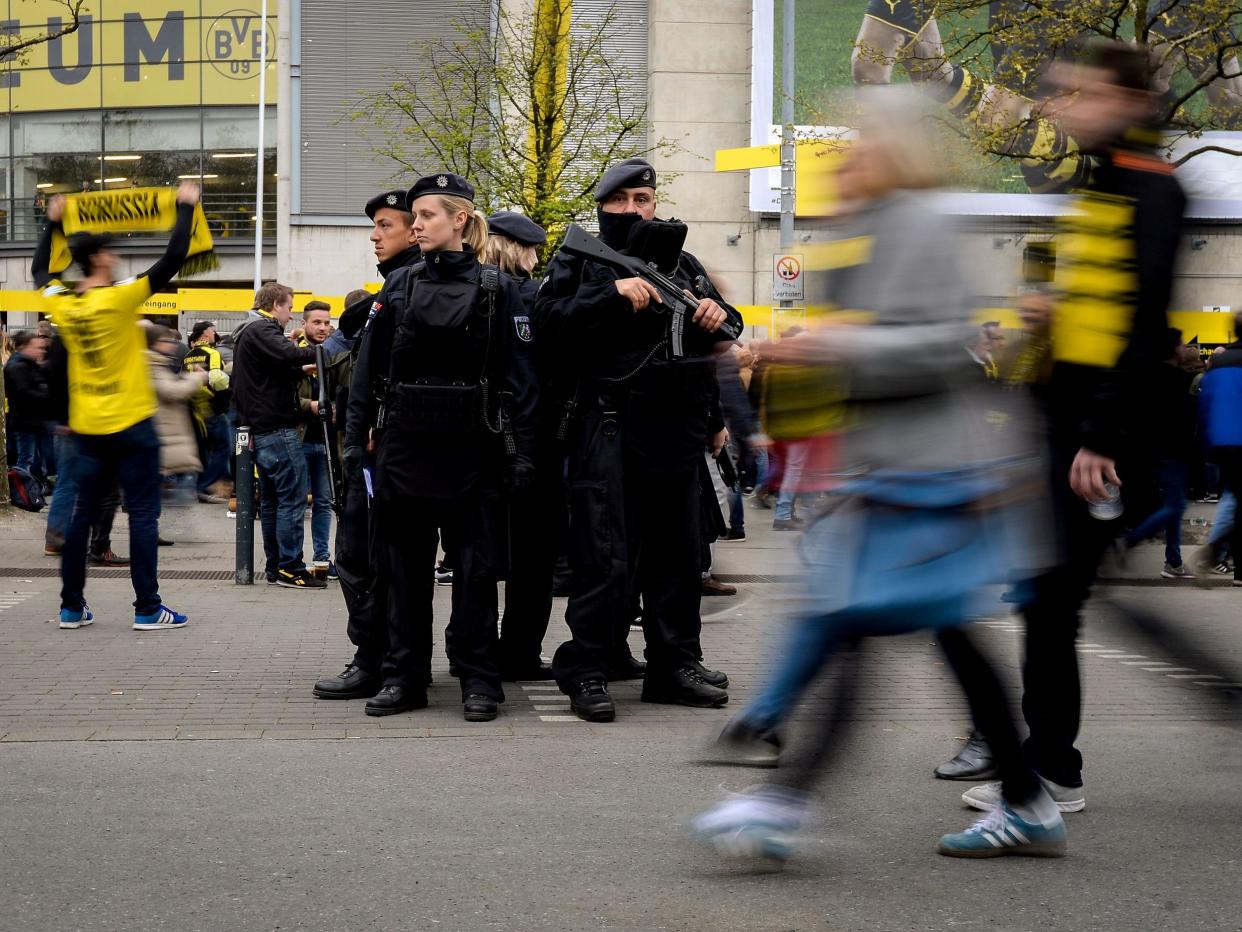 The attacker of the Dortmund team bus tried to put the blame on Islamist extremism: Getty