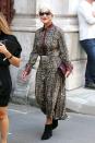 Helen Mirren attends Victoria Beckham's Sunday show during London Fashion Week.