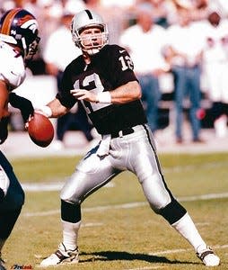 Rich Gannon had his best NFL years with the Oakland Raiders