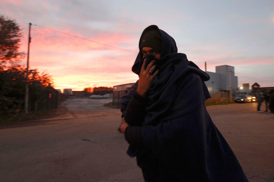 Clearing the ‘jungle’ migrant camp in Calais, France