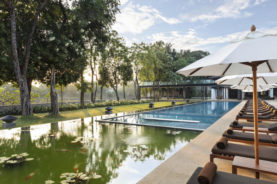 A photo of the pool at Anantara Chiang Mai. (PHOTO: Anantara)