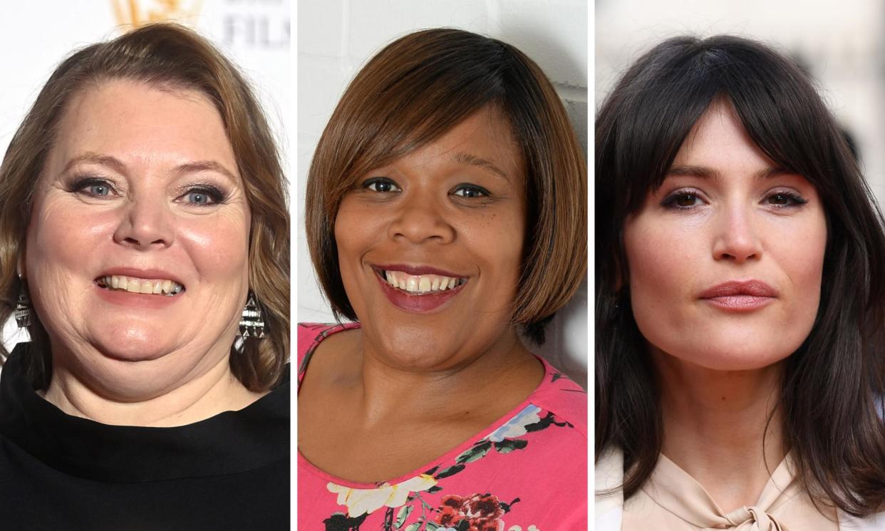 <span>Joanna Scanlan, Stella Kanu and Gemma Arterton are among the backers of the Women in Theatre Lab.</span><span>Composite: EPA/Rex/Shutterstock</span>