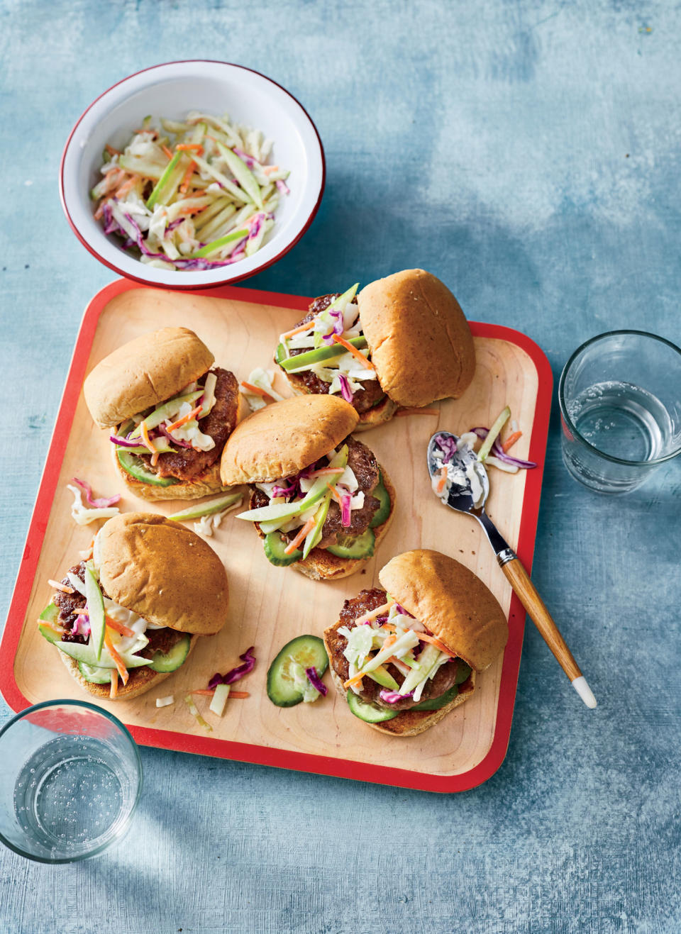 Wednesday: Turkey Sliders with Crunchy Green Apple Slaw