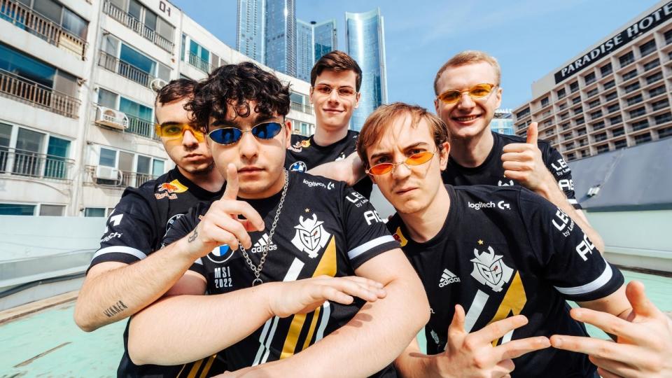 G2 Esports top Group C, keeping a 20-win streak record since the LEC PLayoffs. Photo: Riot Games