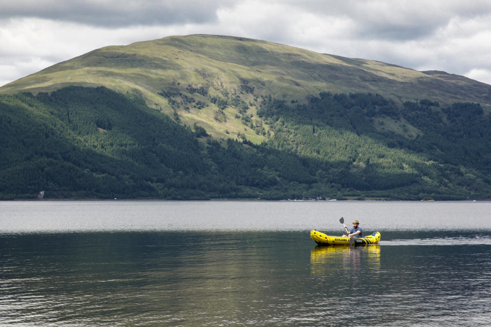 Kayaker on Loch Lomond. [Photo: Visit Scotland]