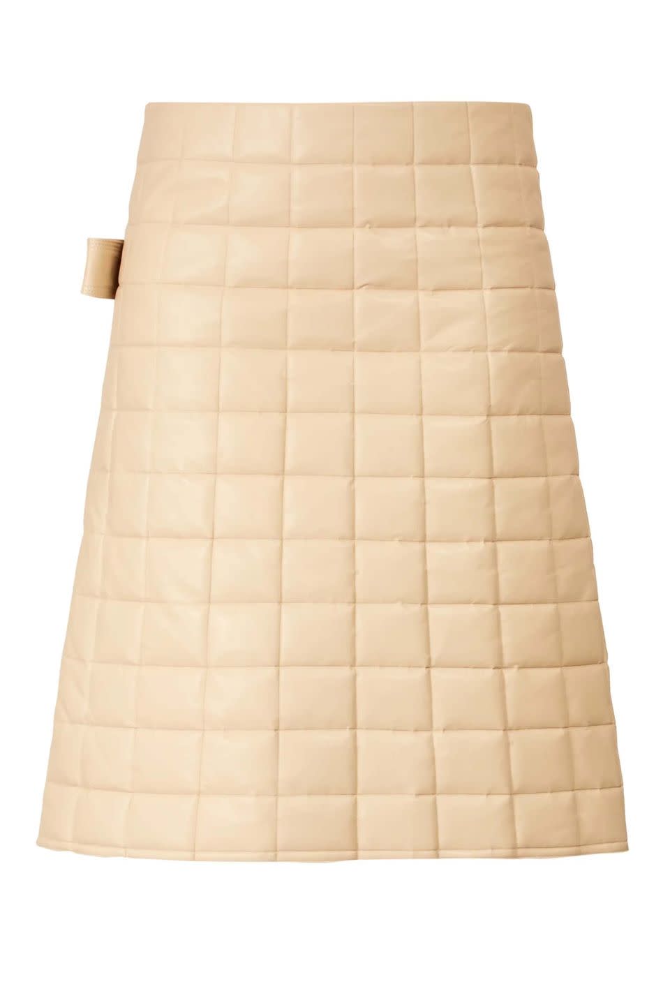 <p><a class="link " href="https://www.matchesfashion.com/products/Bottega-Veneta-High-rise-quilted-leather-skirt-1283869" rel="nofollow noopener" target="_blank" data-ylk="slk:SHOP NOW;elm:context_link;itc:0;sec:content-canvas">SHOP NOW</a></p><p>Daniel Lee's impossibly cool take on the leather skirt comes in the form of this beige padded style. Pair yours with a simple white T-shirt and let the skirt take centre stage.</p><p>Skirt, £2,550, Bottega Veneta at <a href="https://www.matchesfashion.com/products/Bottega-Veneta-High-rise-quilted-leather-skirt-1283869" rel="nofollow noopener" target="_blank" data-ylk="slk:Matches Fashion;elm:context_link;itc:0;sec:content-canvas" class="link ">Matches Fashion</a></p>