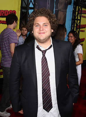 Jonah Hill at the Los Angeles premiere of Columbia Pictures' Superbad