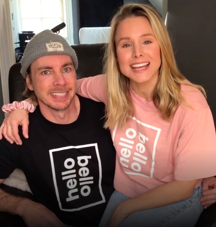 Kristen Bell and Dax Shepard announced their new plant-based baby line, Hello Bello, on Monday, but not everyone is happy it’s being sold at Walmart. (Screenshot: Hello Bello via Instagram)