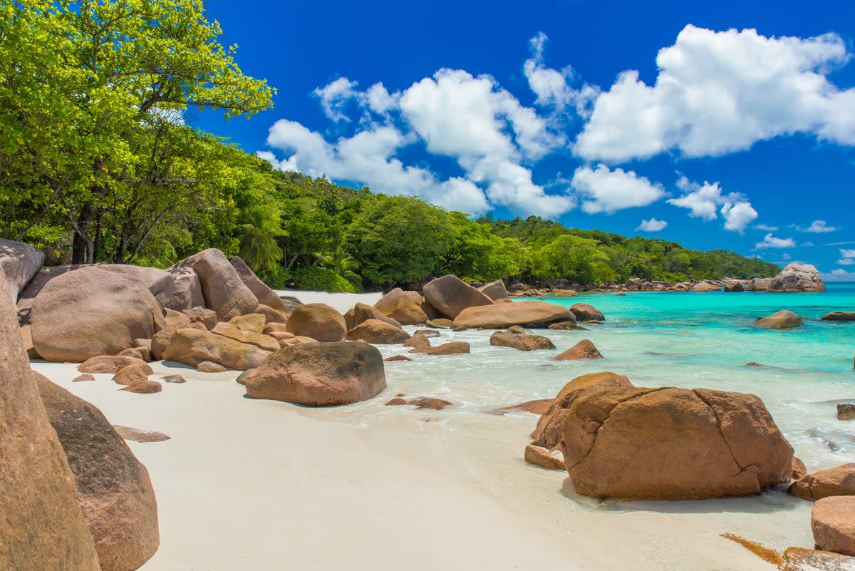 Find paradise on Anse Lazio beach in the Seychelles (Getty Images/iStockphoto)