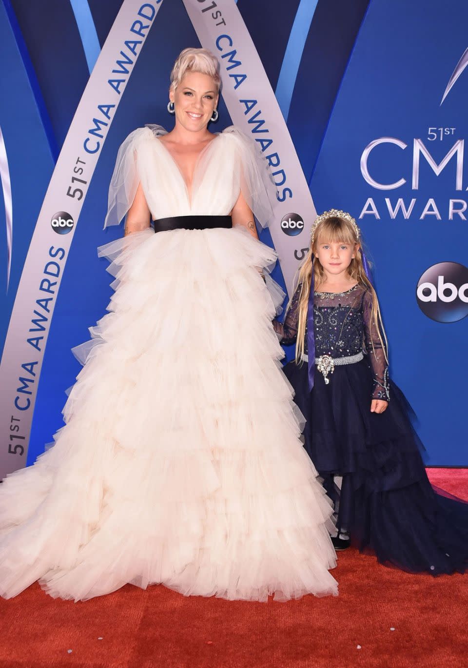 Willow is just six years of age, and already enjoying the red carpet experience thanks to her famous mother. Source: Getty