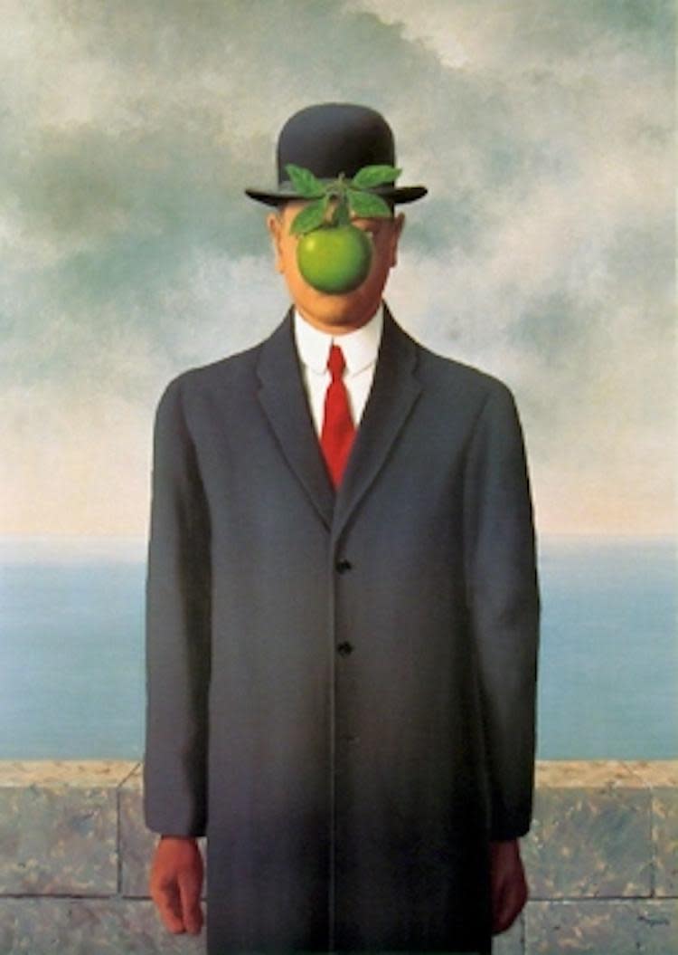 The Son of Man<span> (1964) by René Magritte</span>