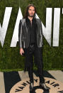 Russell Brand arrives at the 2013 Vanity Fair Oscar Party hosted by Graydon Carter at Sunset Tower on February 24, 2013 in West Hollywood, California.