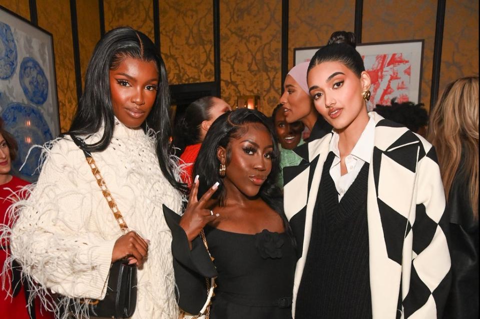 Leomie Anderson, Bree Runway and Neelam Gill (Dave Benett)