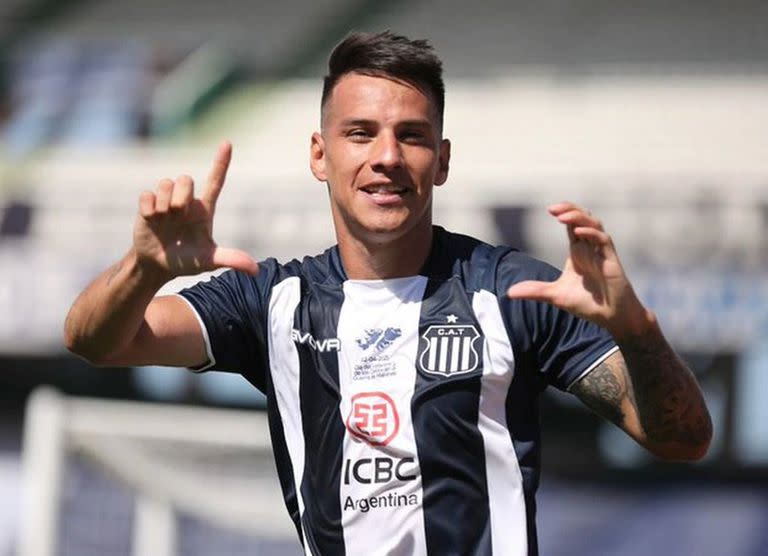 Carlos Auzqui tiene en Talleres el año más goleador de su carrera: convirtió 10 tantos por todas las competencias