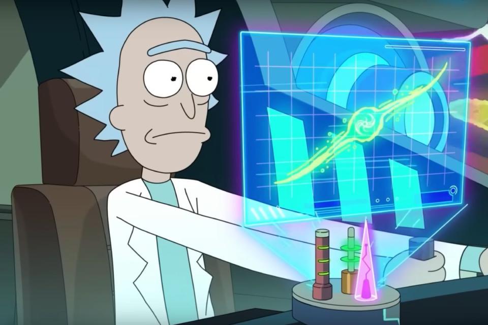 Rick Sanchéz en Rick and Morty (2023), AdultSwin.