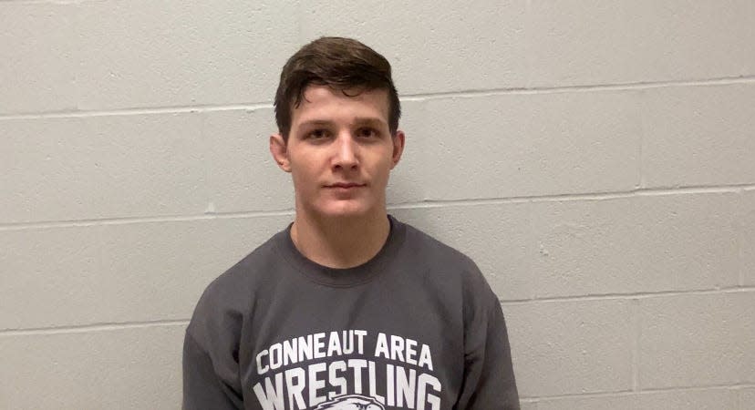 Conneaut senior Hunter Gould won a deep 133-pound bracket at the 40th annual Fred Bell Wrestling Tournament.