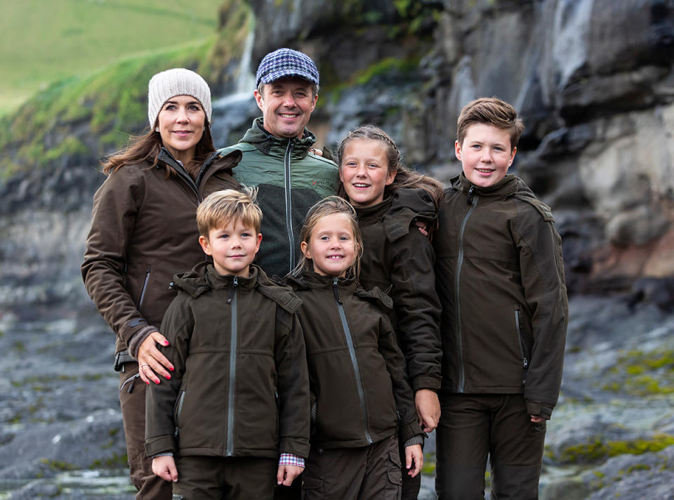 Princess Mary, Prince Frederik and their children