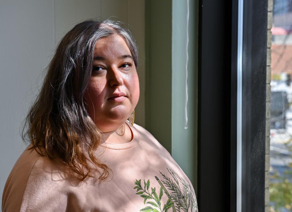 Annita Lucchesi is the founder of Sovereign Bodies Institute based in Billings, Montana. The organization collects and analyzes data on missing and murdered Indigenous women.