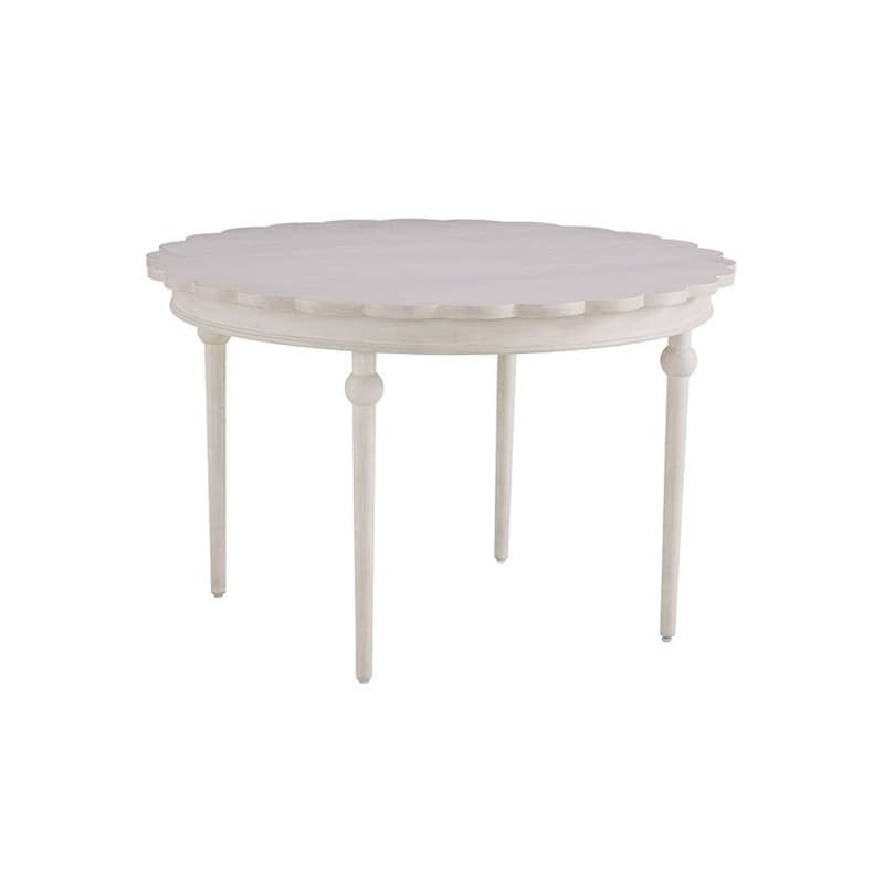Brenna Scalloped Dining Table