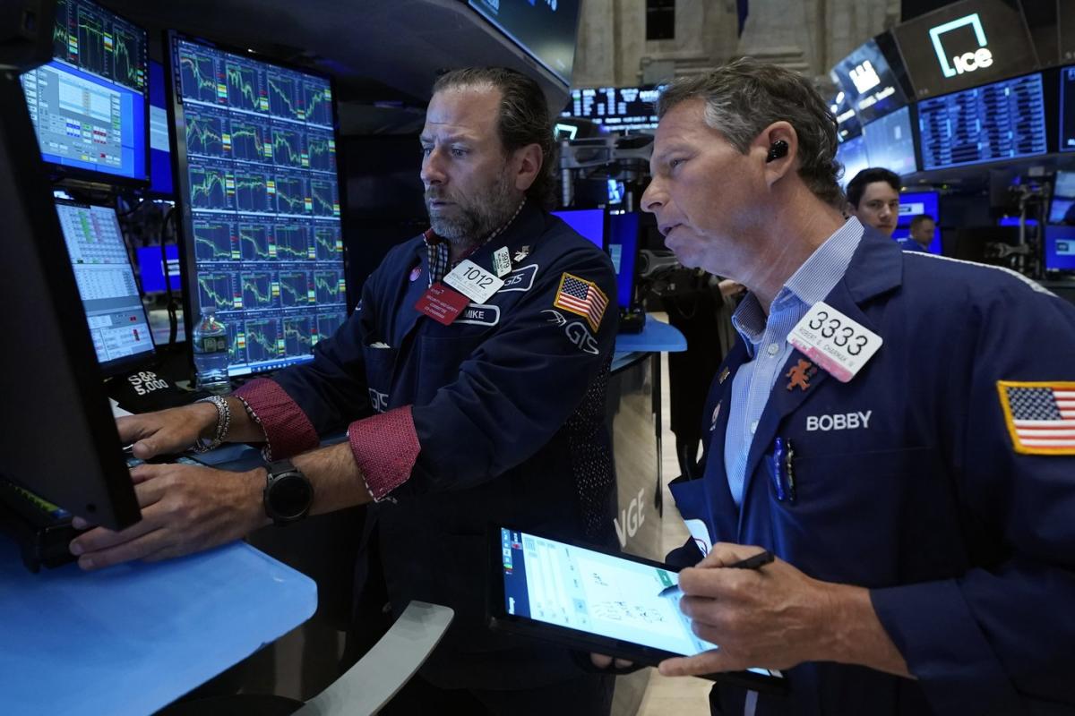 Stock market today: Wall Street slumps after latest signal of an economic slowdown, as oil tumbles