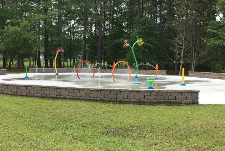 The Splash Pad at Northeast Creek Park, 911 Corbin Road in Jacksonville.