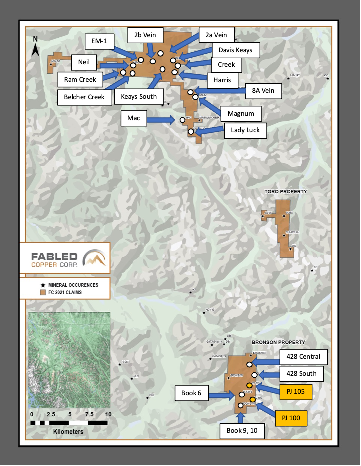 Fabled Silver Gold Corp, Wednesday, August 10, 2022, Press release picture