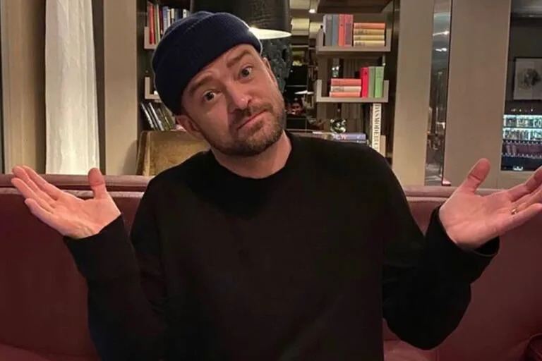 Justin Timberlake en una foto que subió a su cuenta de Instagram (Foto Instagram @justintimberlake)