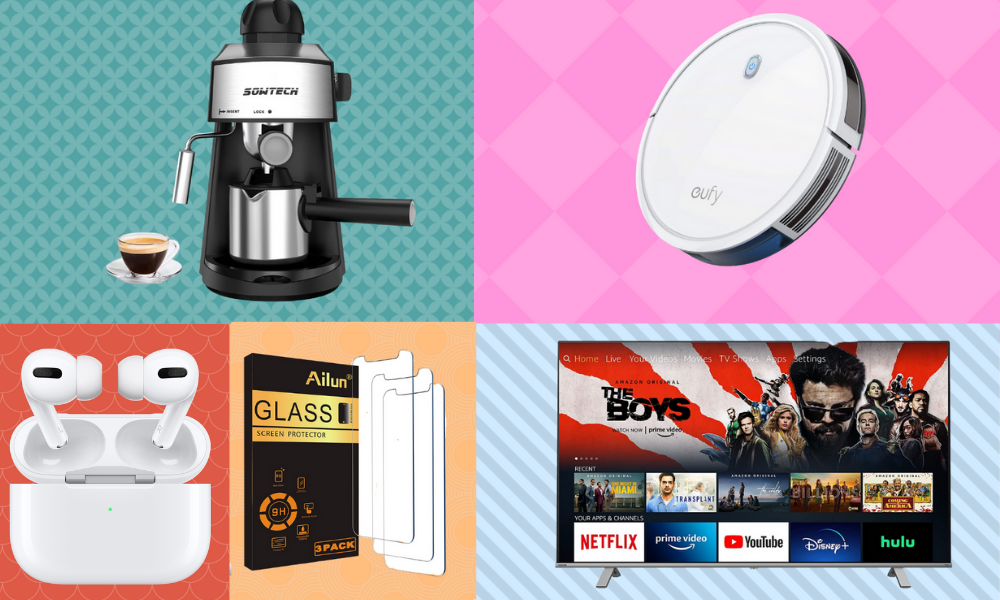 Score nearly 50 percent off everything from AirPods to espresso makers. (Photo: Amazon)