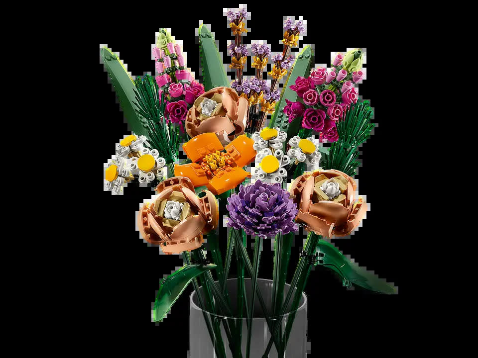 Le bouquet de fleurs (Lego)