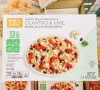 <p>Think of this as a burrito bowl without the wait in line. This low-carb meal comes with white meat chicken, beans, peppers and cilantro-lime riced cauliflower.</p>