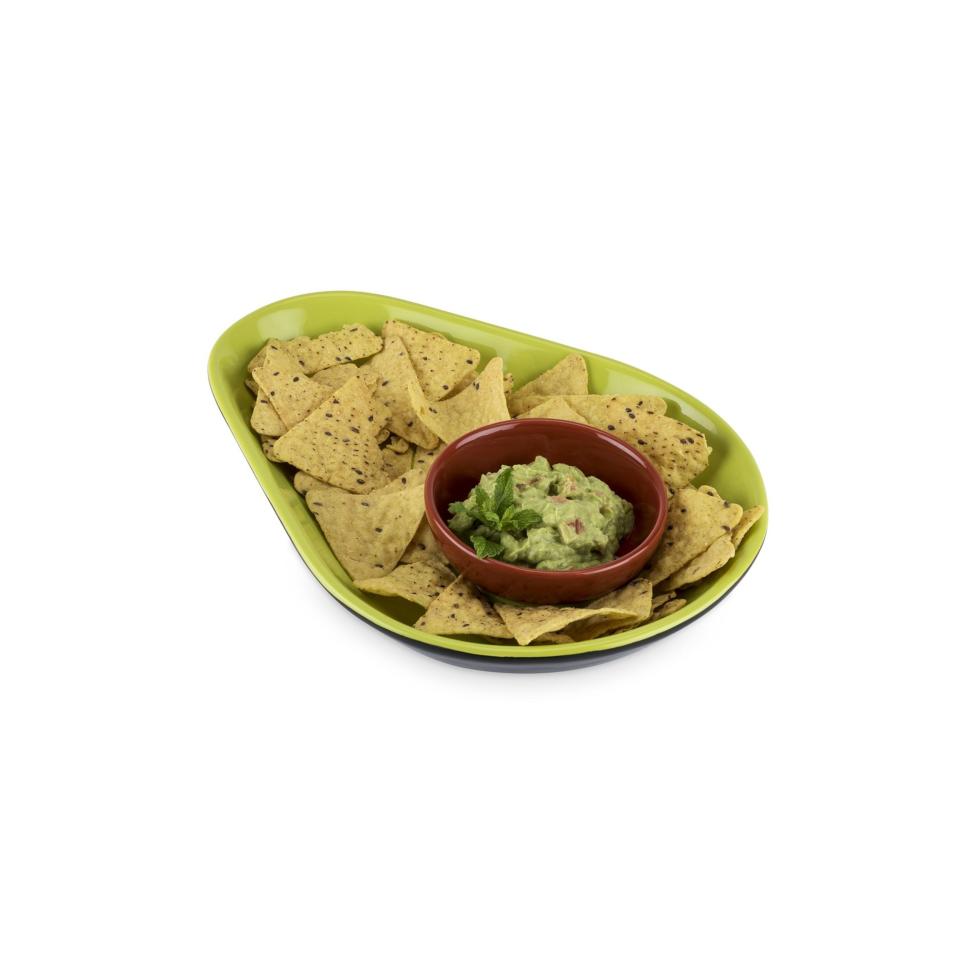 9) Avocado Chip and Dip Tray