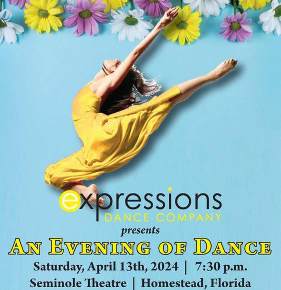 Expressions Dance Company presenta ‘An Evening of Dance’ en el Seminole Teatre. Cortesía