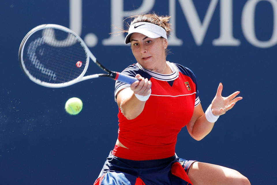 Bianca Andreescu at the US Open.