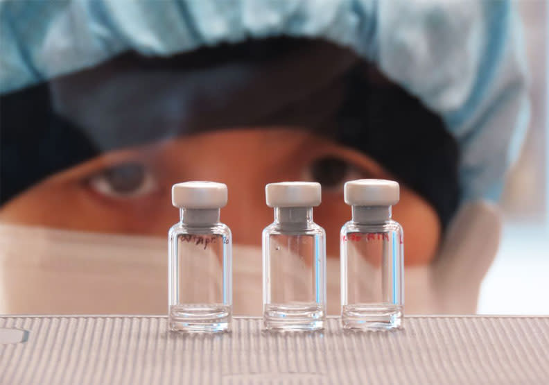 新冠疫情帶旺全球生技、疫苗相關類股。示意圖取自The Oxford Vaccine Group官網