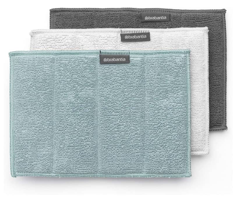 Brabantia Microfiber Cleaning Pads, 3-Pack