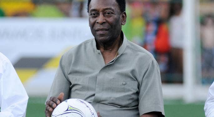 Pelé manda un messaggio a Vladimir Putin