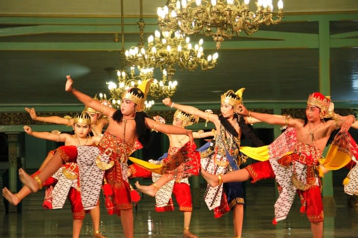 Next generation of dancers: All the dances were created by Mangkunegaran royal Kanjeng Gusti Pangeran Arya Adipati (KGPAA) Mangkunegoro VII. (