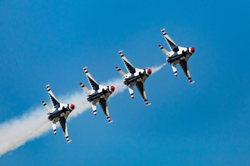 The 2023 Orlando Air Show at Orlando Sanford International Airport.