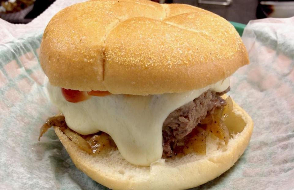 Steamed Cheeseburger, Ted’s (Meriden, Connecticut)