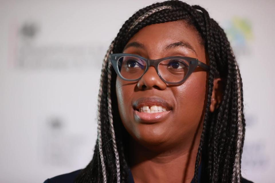 Business secretary Kemi Badenoch rejected what Henry Staunton said in an interview with ‘The Sunday Times’ (PA)