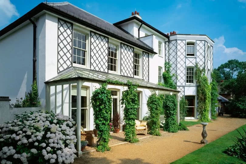 Down House, Downe, Kent, c1990-2010. Rear view of the house from the garden. Down House is the former home of the English naturalist Charles Darwin and his familyArtist David Sellman. (Photo by English Heritage/Heritage Images/Getty Images)