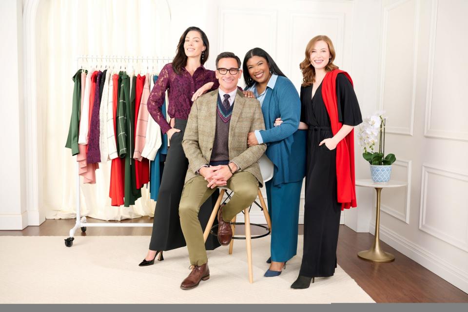 The Beautiful by Lawrence Zarian fashion collection launches Nov. 20 on qvc.com. 