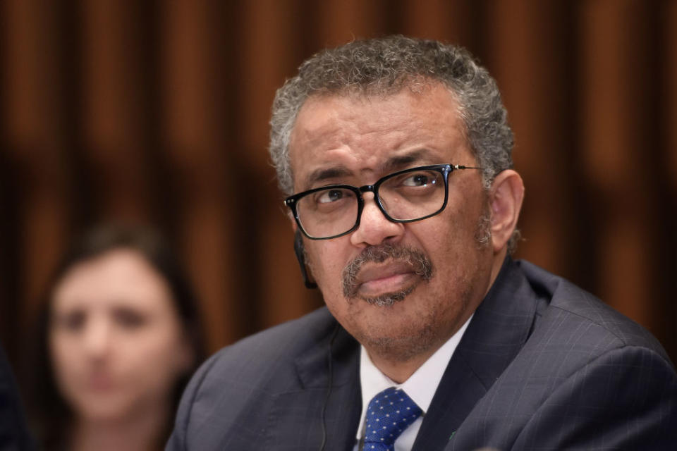 WHO Director General Tedros Adhanom Ghebreyesus has warned time to act is running out. Source: Getty