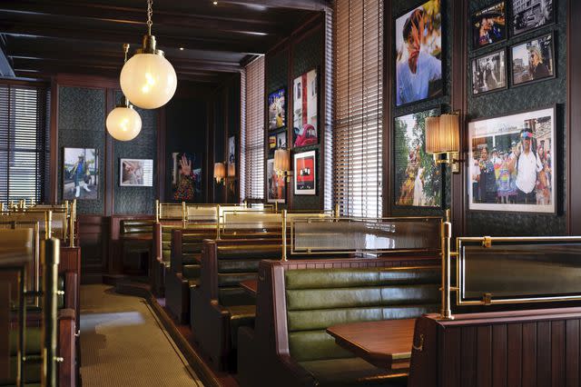 <p>CRISTIAN BARNETT</p> Comfy booths at the NoMad hotelâ€™s bar, Side Hustle