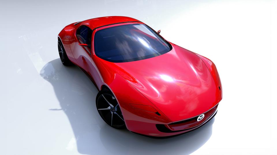 Stunning Mazda Iconic SP Concept Is a Rotary Hybrid Sports Car With Pop-Up Headlights photo