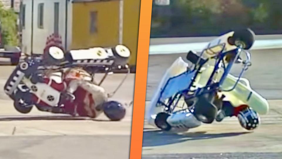 This Karting Rollover Crash Test Video Left Me With More Questions Than Answers photo