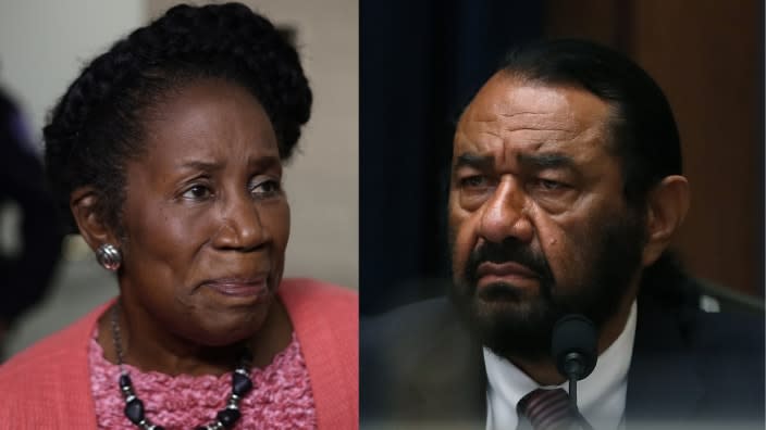 Reps. Sheila Jackson Lee and Al Green